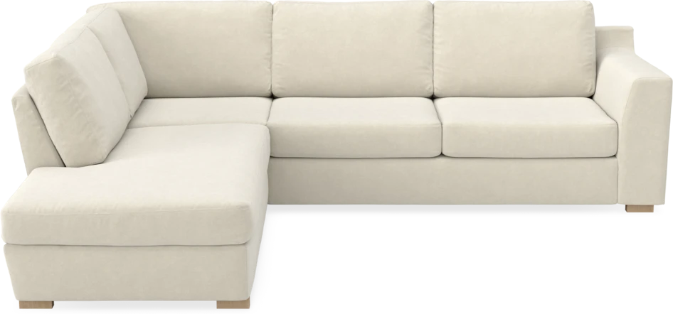 Friday - 2,5-sits soffa med divan vänster - Beige