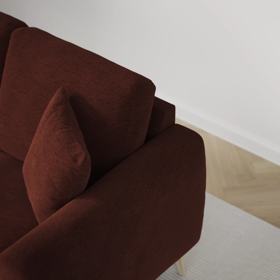 Eden - 3-sits soffa - Orange