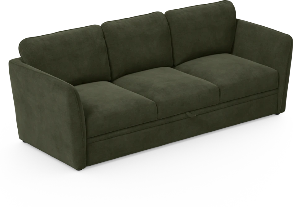 Öland - Bäddsoffa 3-sits, längsbäddad - Beige
