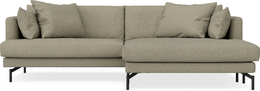 Harper - 4-sits med schäslong XL höger - Beige