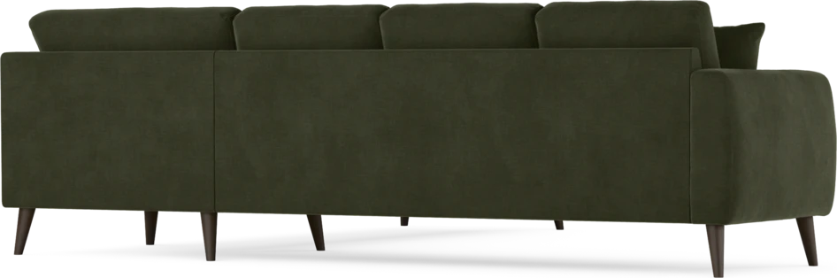 Eden - Hörnsoffa, 3+3-sits - Grön