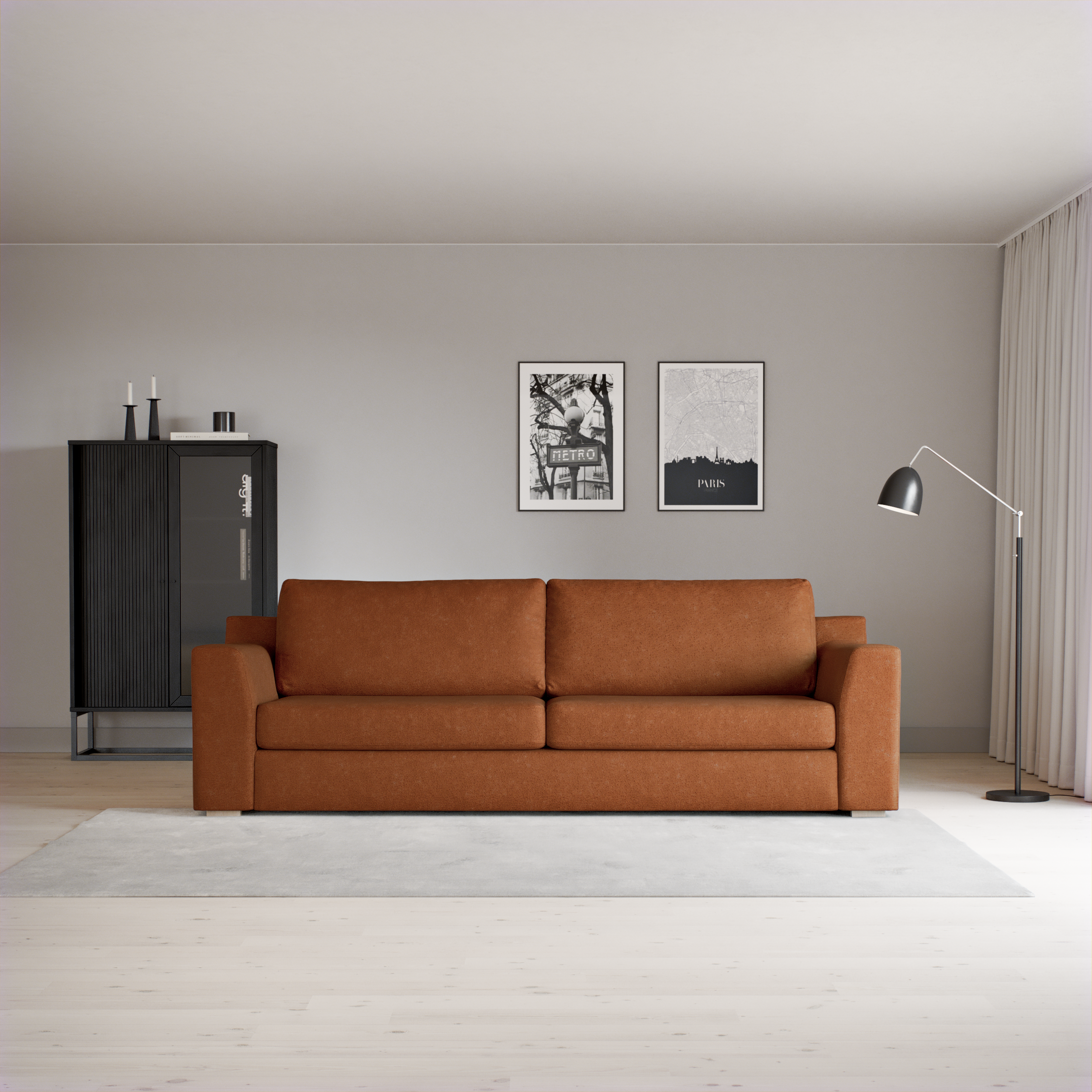 Friday - 3-sits soffa - inspiration
