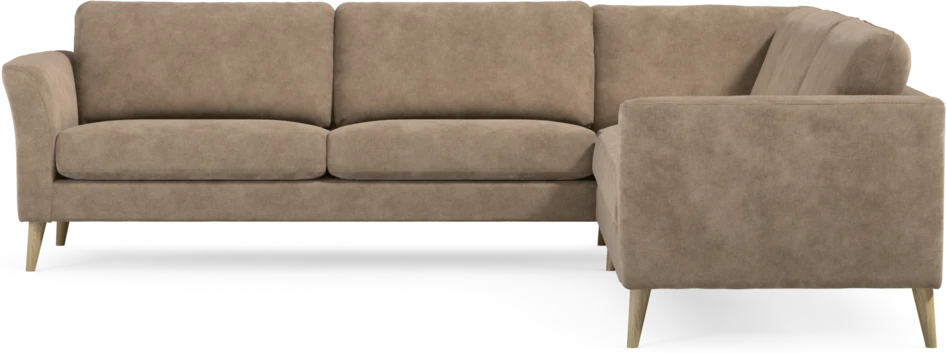 Bridge - Hörnsoffa, 3+3-sits - Beige