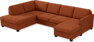 Nevada - 3-sits soffa med divan vänster och schäslong höger - Röd