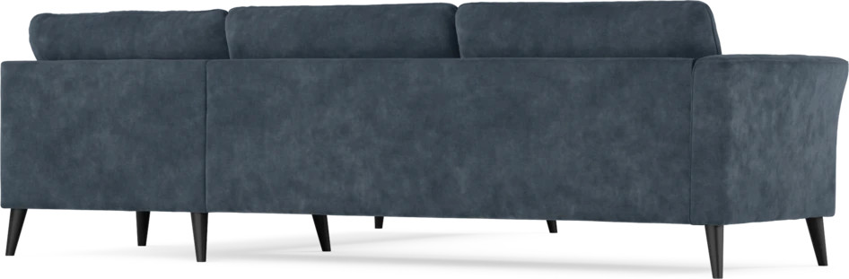 Bridge - Hörnsoffa, 3+2-sits - Blå