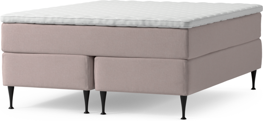 Delux Dream - Kontinentalsäng, dubbelsäng med bäddmadrass och sängben