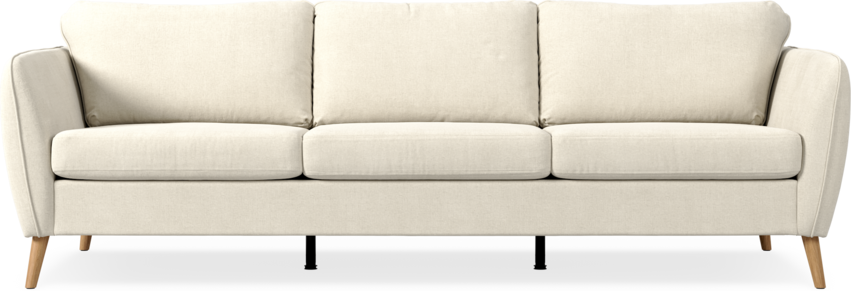 County - 3-sits soffa - Vit