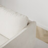 Madison Lux - 2-sits soffa med schäslong vänster - Vit