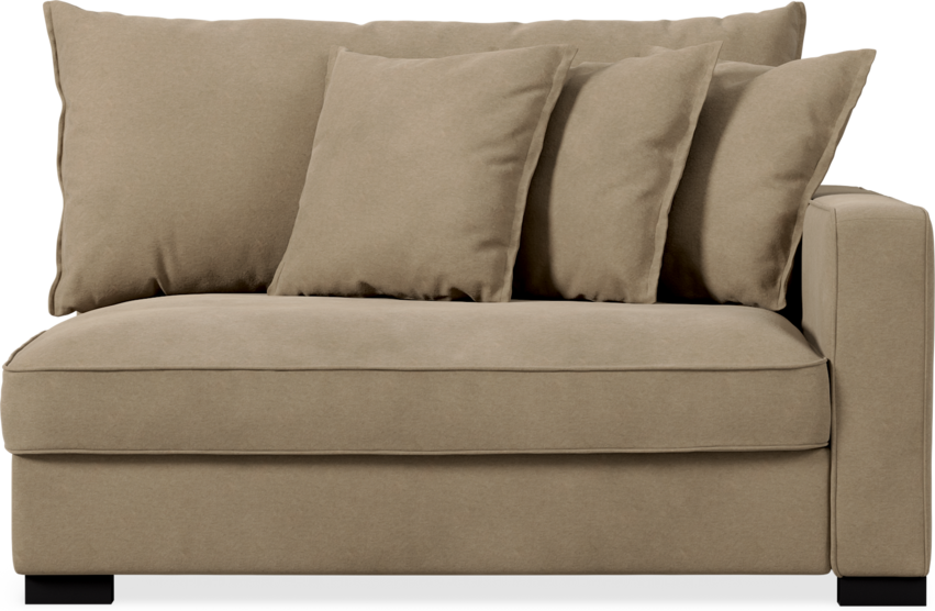 Rossi - 2-sits med armstöd höger - Beige