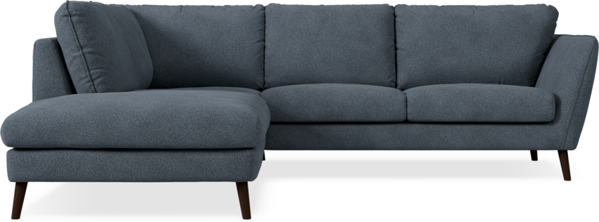 Madison Lux - 2-sits soffa med divan vänster - Vit