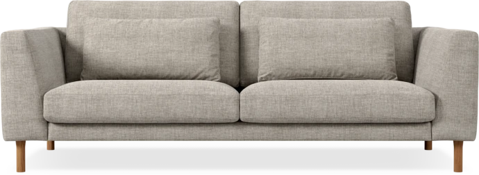 Willow, 3-sits soffa, fast klädsel