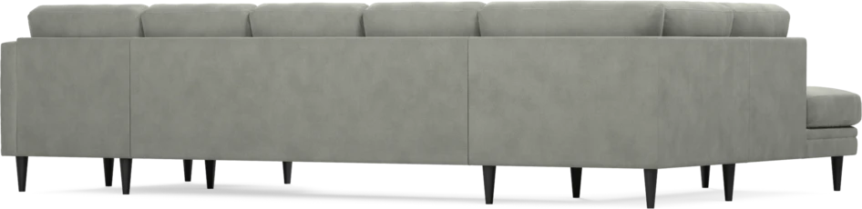 Eden - 3-sits soffa med divan vänster och schäslong höger - Grå