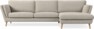 Madison - 3-sits soffa med schäslong höger - Beige