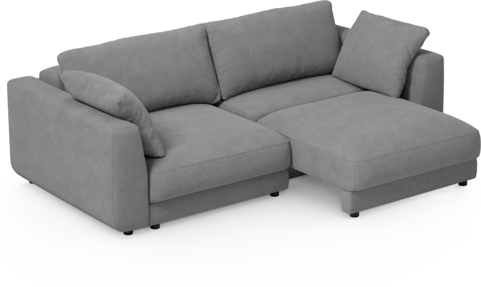 Amie - Bäddsoffa 3-sits - Grå