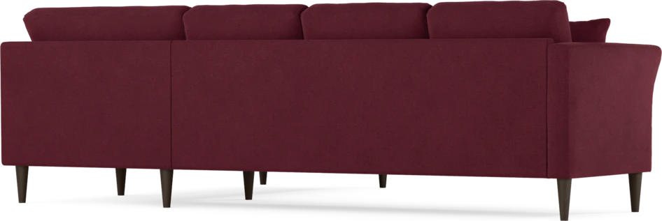 Eden - Hörnsoffa, 3+2-sits - Röd