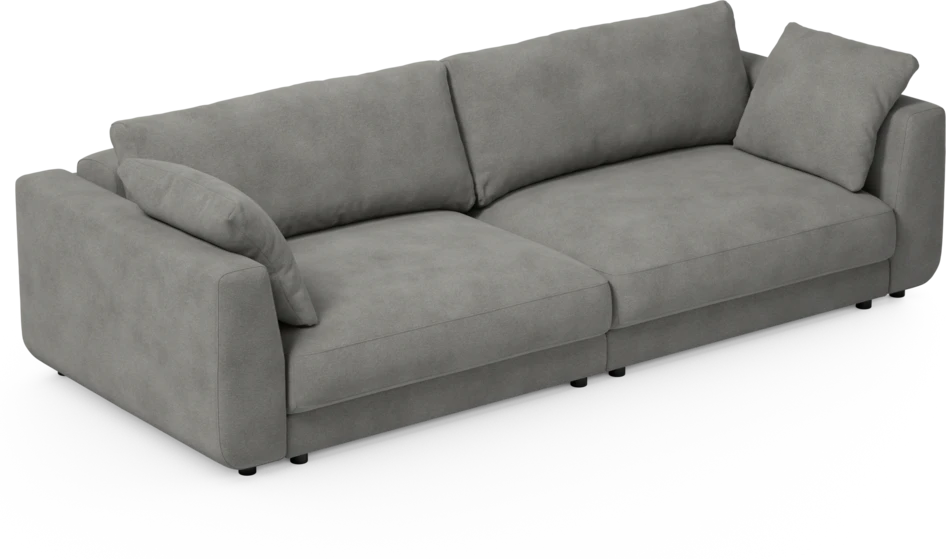 Amie - Bäddsoffa 4-sits - Grå