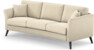 Eden - 3-sits svängd - Beige