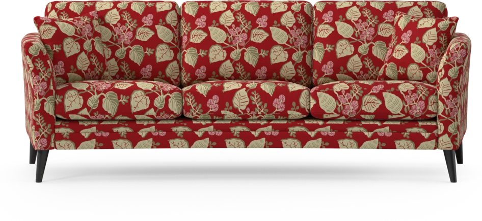 Eden - 3-sits soffa svängd - Flerfärgad