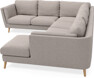 Madison - Hörnsoffa med schäslong höger - Beige