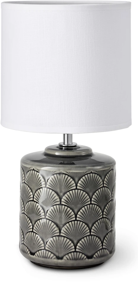 Florina - Bordslampa, H31 Ø15 cm - Grå