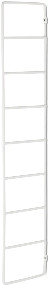 Wera - Konsol till vägghyllplan, D 18, H 69,4 cm - Vit