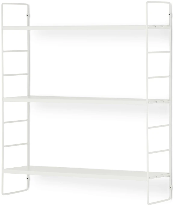 Wera, Vägghylla byggbar med 3 hyllplan, 60x18x69,4 cm