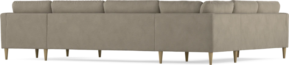 Bridge - Hörnsoffa, 2+3-sits med schäslong höger - Beige