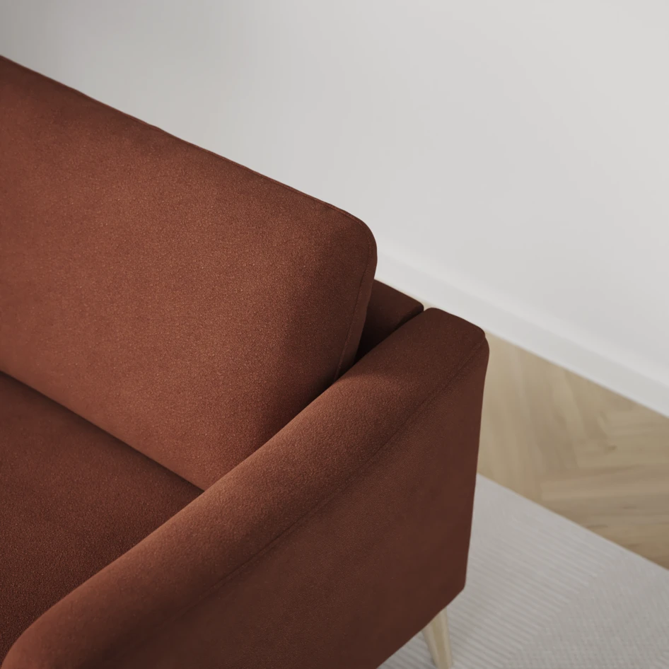 Bridge - 4-sits soffa - Orange