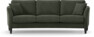 Eden - 3-sits soffa svängd - Grön