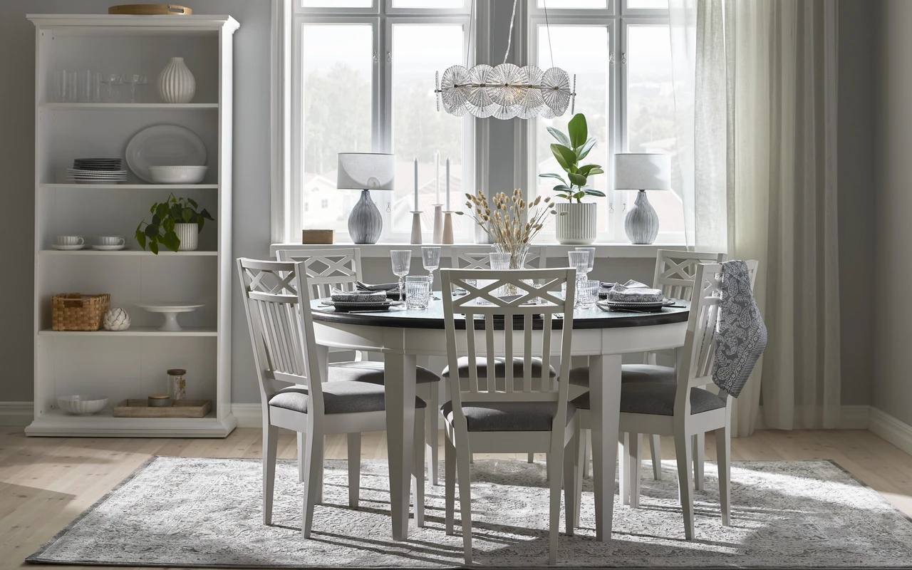 Wilma - Matbord, Ø 150 cm - inspiration