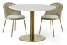 Tiffany - Matgrupp med 2 stolar Kiwi - Beige