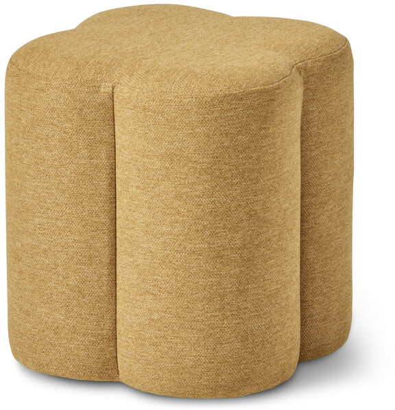 Lycka - Sittpuff, Ø 35 cm - Gul