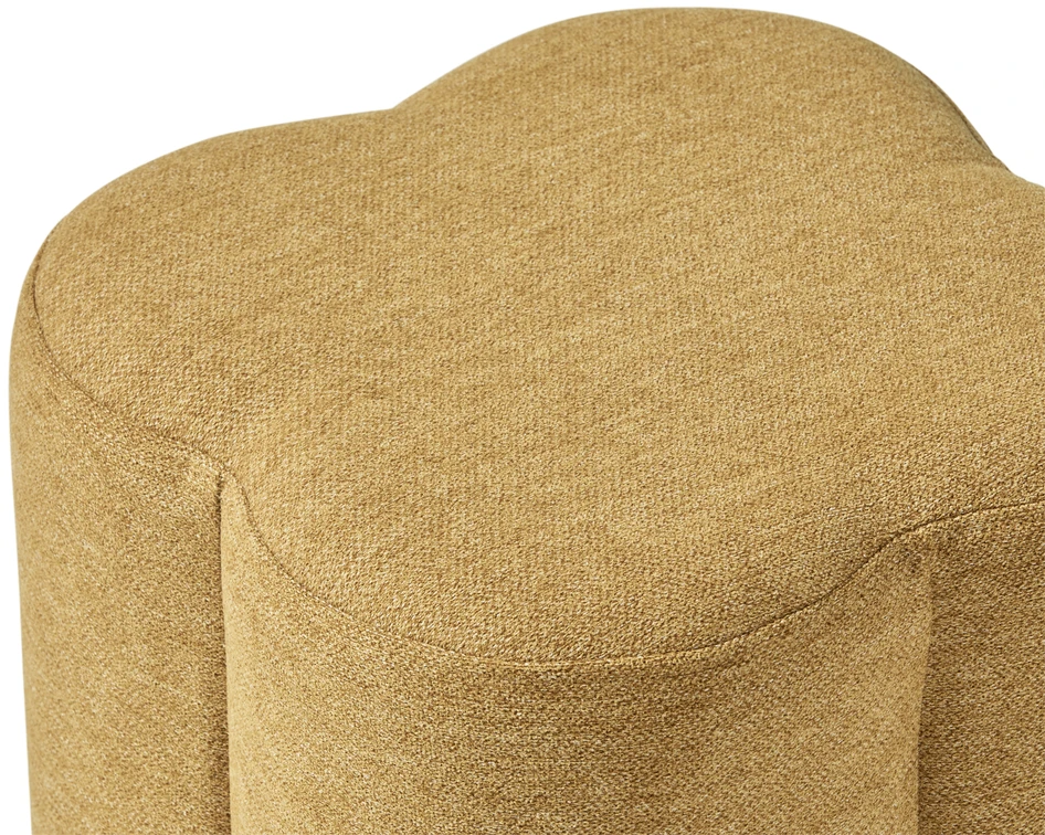 Lycka - Sittpuff, Ø 35 cm - Gul