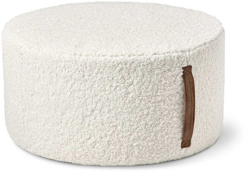 Maggio - Sittpuff, Ø 75 cm - Vit