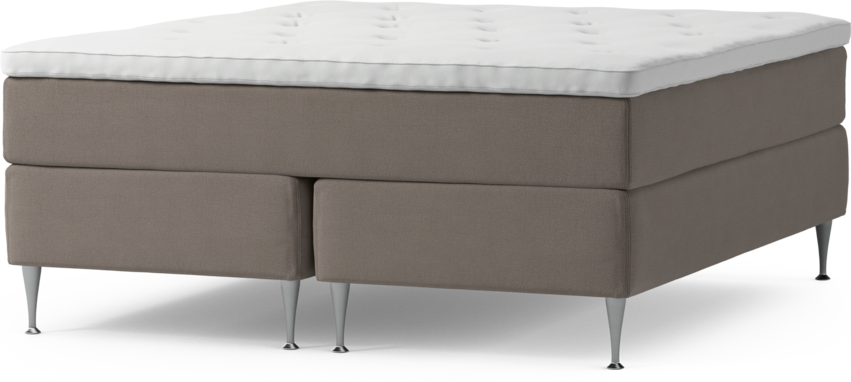 Delux Dream - Kontinentalsäng, dubbelsäng med bäddmadrass och sängben