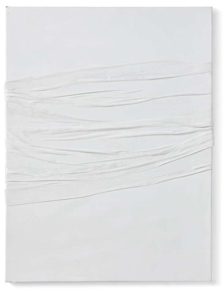 White Passion 11 - Tavla, 60x80 cm - Vit