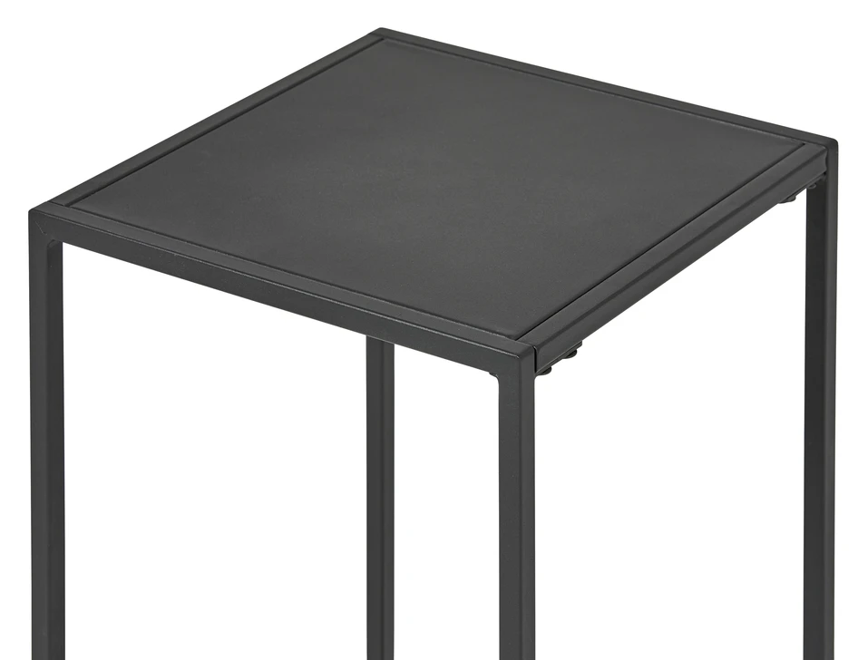 Milio - Piedestal, 30x30x62 cm - Svart