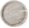 Marmor - Bricka, H 3,8 Ø 30,5 cm - Beige