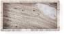 Marmor - Bricka, 15x30x4 cm - Beige