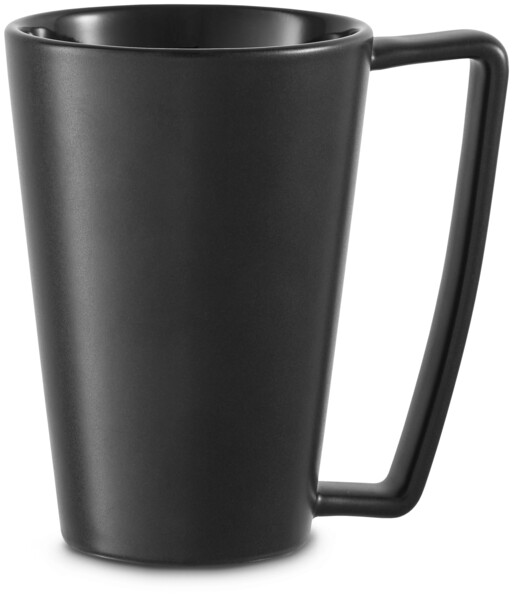 Walter - Mugg, H 11 Ø 8 cm, 27 cl - Svart