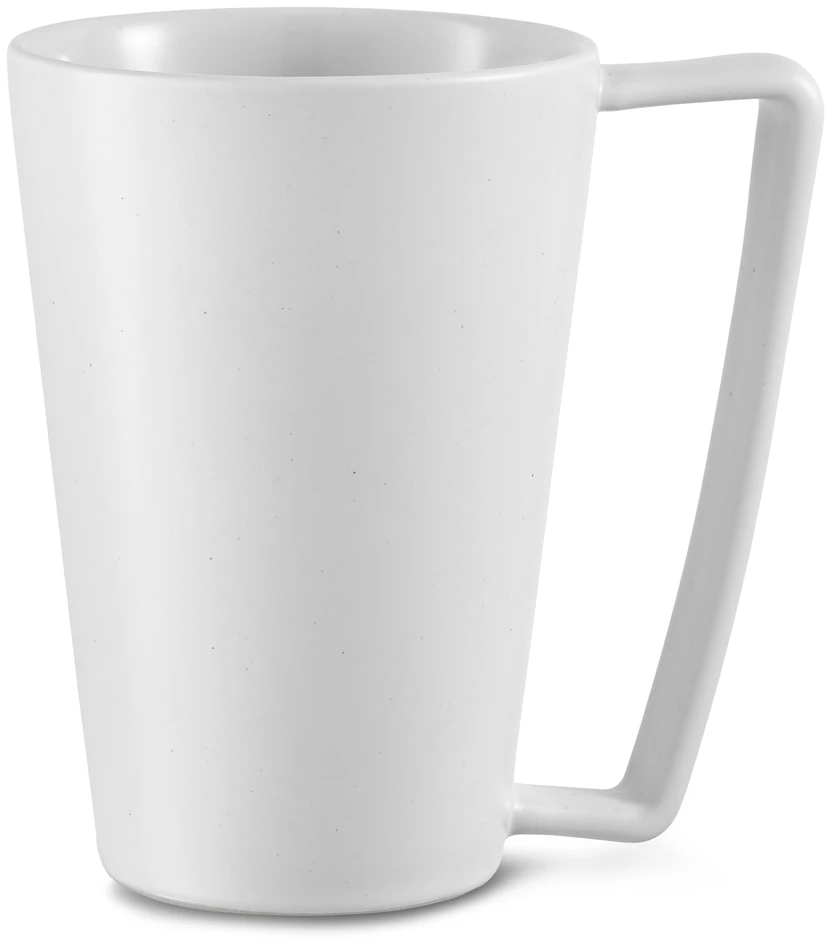 Walter - Mugg, H 11 Ø 8 cm, 27 cl - Vit