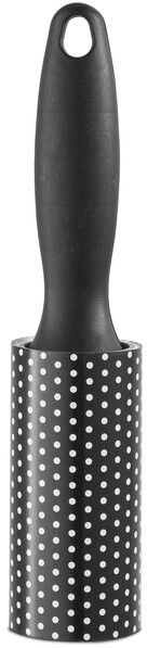 Roller - Klädrulle, H 20 Ø 5 cm - Svart