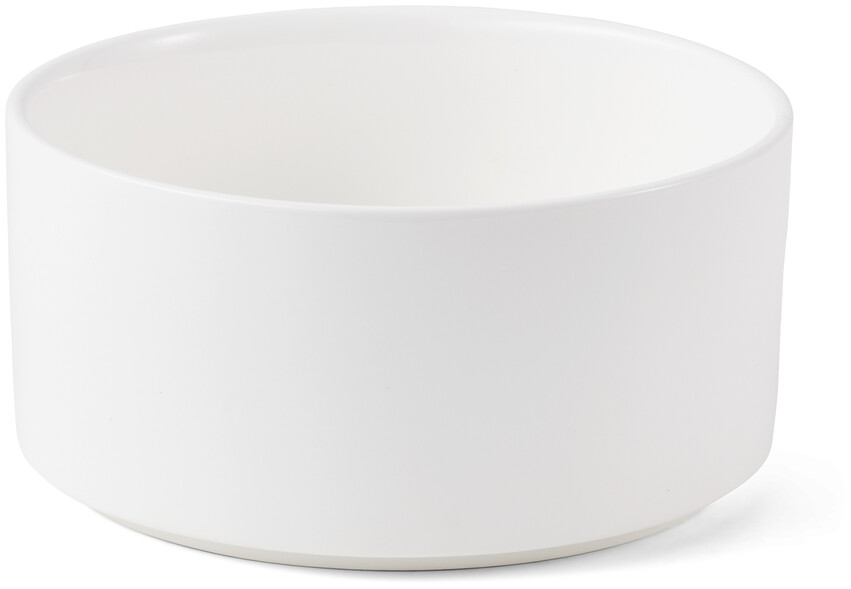 Alwa - Serveringsskål, H 10 Ø 21,6 cm - Vit