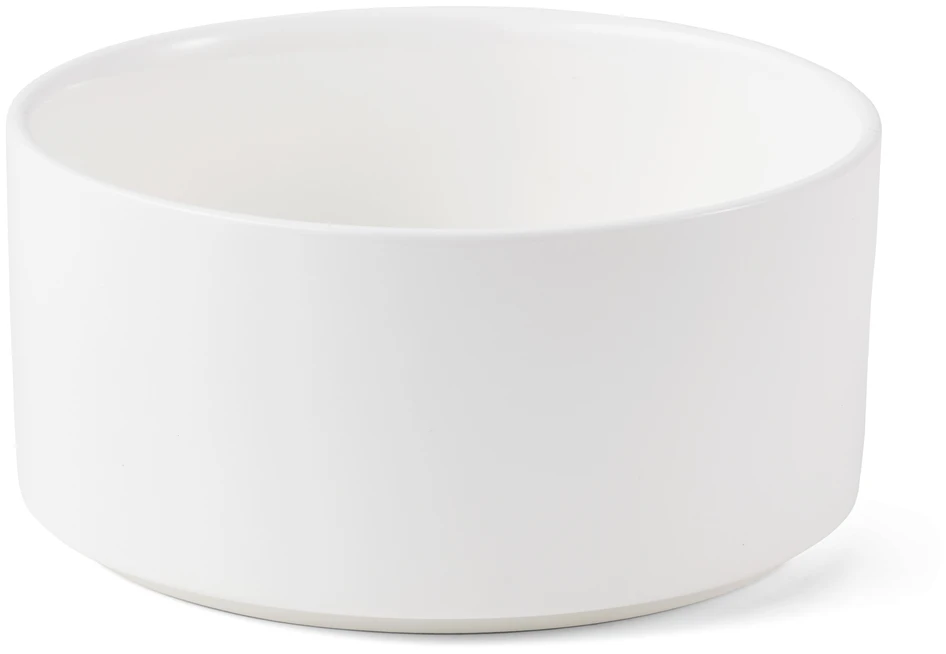 Alwa - Serveringsskål, H 10 Ø 21,6 cm - Vit