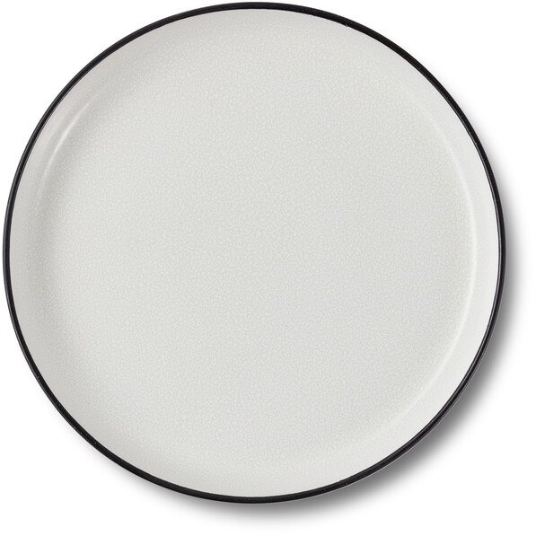 Lykke - Assiett, Ø 21 cm - Svart