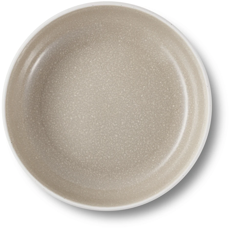 Lykke - Serveringsskål, H 6,4 Ø 26,7 cm - Vit