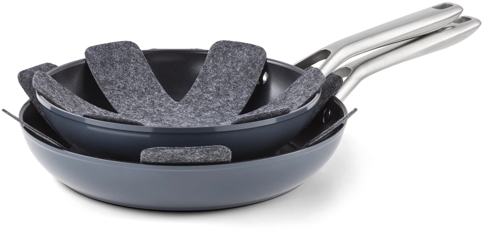 Tabby - Mellanlägg 3-pack, Ø 28-35,5 cm - Grå