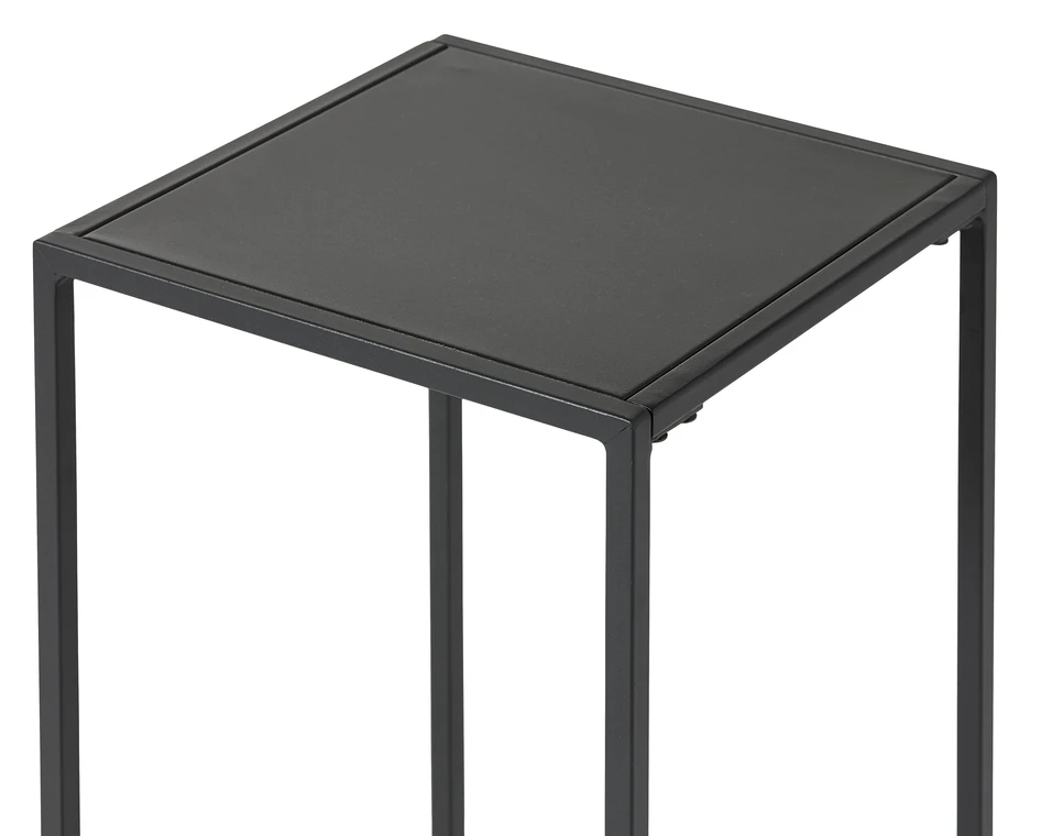 Milio - Piedestal, 30x30x80 cm - Svart