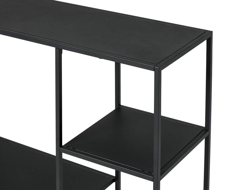 Milio - Hylla, 80x30x86 cm - Svart