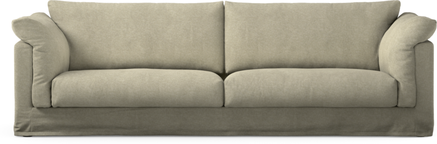 Cherrie - 4-sits soffa med kappa - Beige